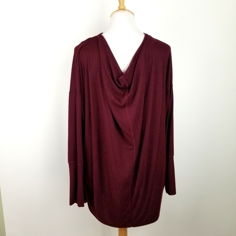 Maurice's burgundy shirt, sz 2X
